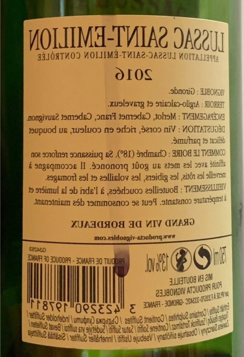 Quand boire Saint-émilion grand cru 2016 ?