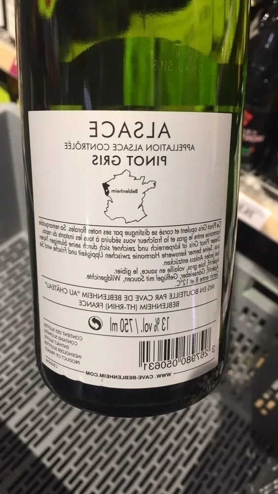 Pourquoi pinot gris ?