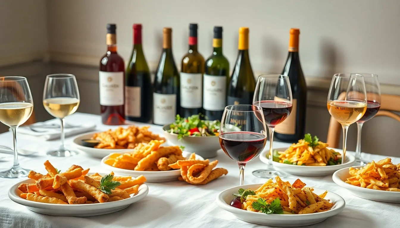 Découvrez les Meilleurs Vins pour les Plats Croquants et Sublimez Vos Repas