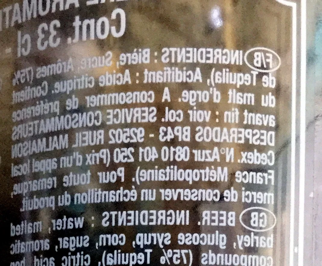 Comment Appelle-t-on une petite bouteille ?