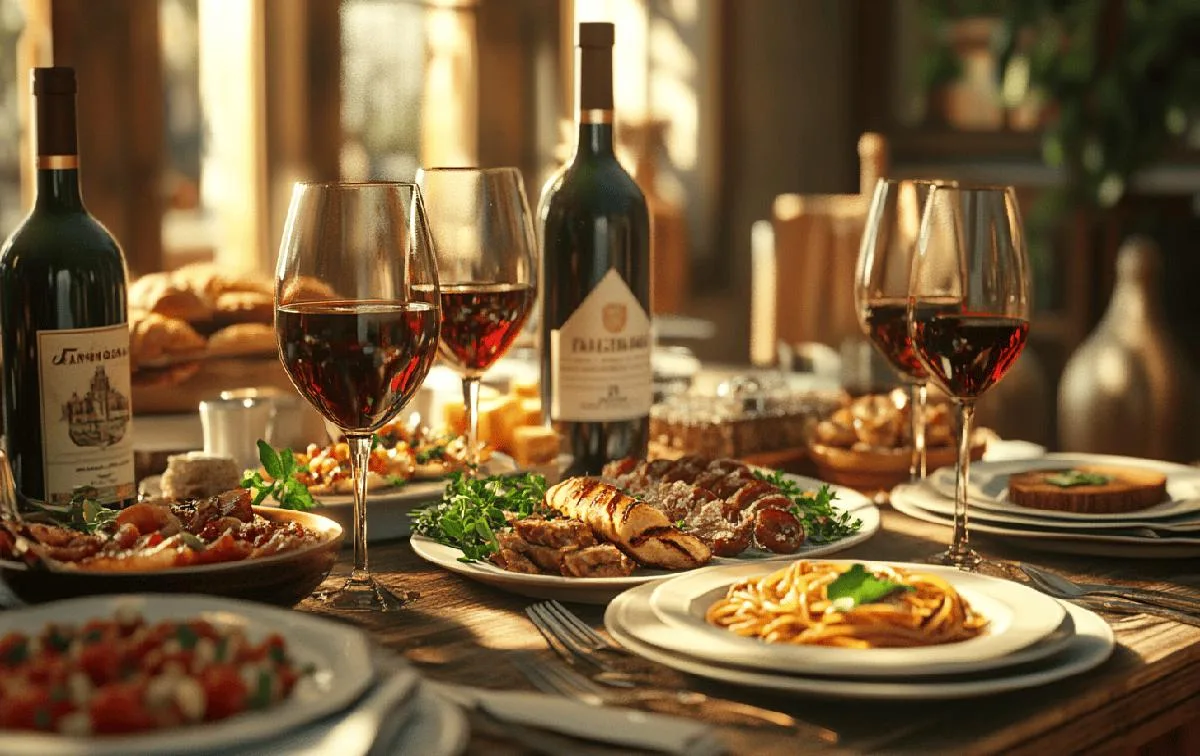 Meilleurs vins pour les plats italiens : Accord parfait entre vin et cuisine italienne